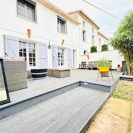 Ferienhaus Avec Piscine-jardin-wifi *